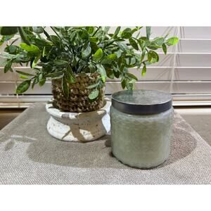 Gold Canyon Candles Med 16oz Icy Evergreen Highly Scented Candle Hard to Find